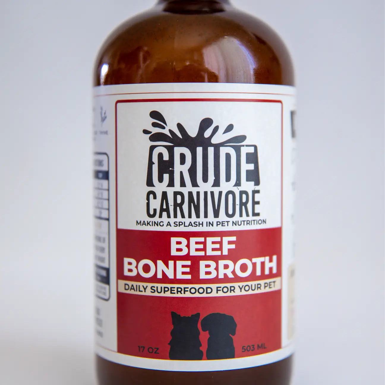 Crude Carnivore Bone Broth- Beef